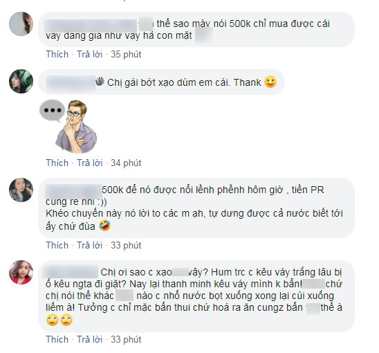 'Tố ngược' khách mua hàng hãm hại mình, nữ MC vụ thanh lý váy 500k 'như giẻ lau' tiếp tục bị dân mạng 'ném đá' dữ dội - 8 'Tố ngược' khách mua hàng hãm hại mình, nữ MC vụ thanh lý váy 500k 'như giẻ lau' tiếp tục bị dân mạng 'ném đá' dữ dội - 8