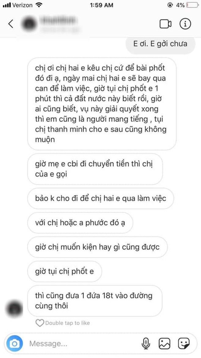 Nữ du học sinh Việt sinh năm 2001 bị tố lừa đảo hơn 350 triệu đồng, đòi lại tiền còn bị gia đình hăm doạ - 10 Nữ du học sinh Việt sinh năm 2001 bị tố lừa đảo hơn 350 triệu đồng, đòi lại tiền còn bị gia đình hăm doạ - 10