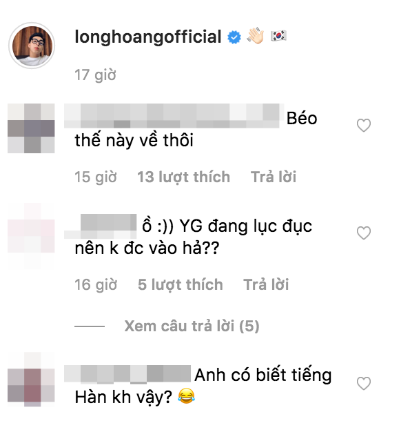 Long Hoàng sang Hàn Quốc theo lời mời của SM Entertainment, đi để trở về và kết quả là... tăng cân - 4 Long Hoàng sang Hàn Quốc theo lời mời của SM Entertainment, đi để trở về và kết quả là... tăng cân - 4