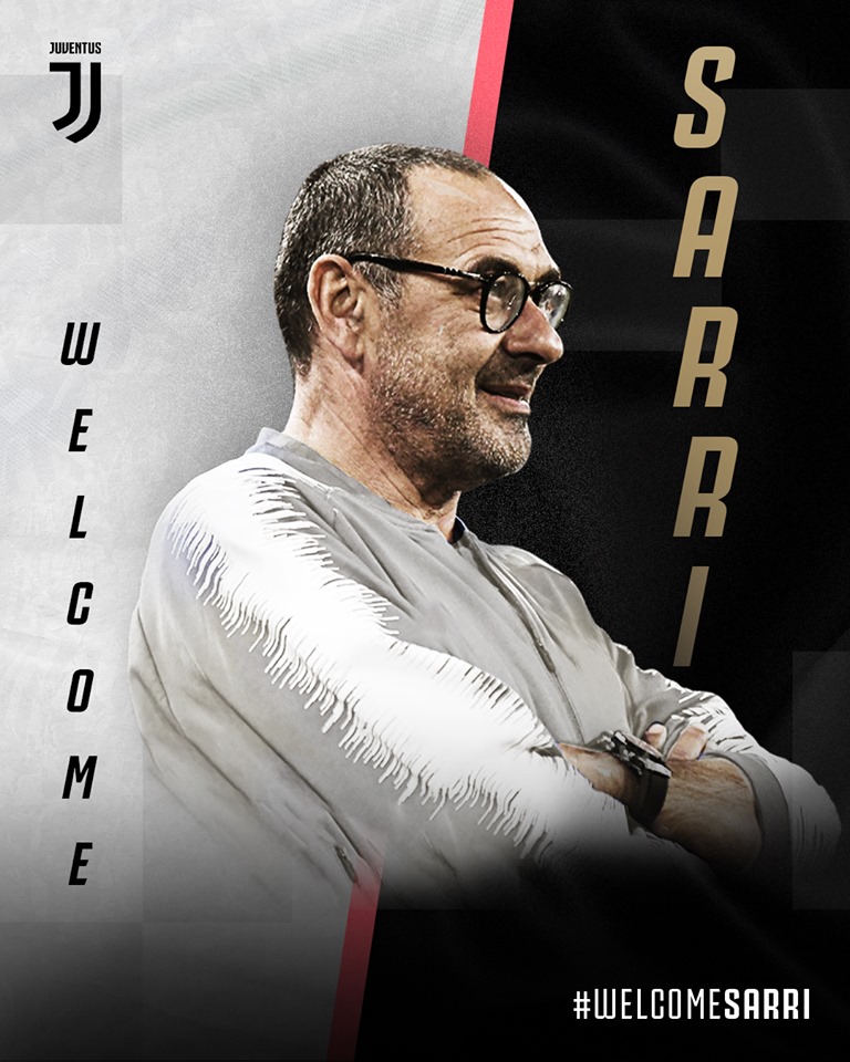 CHÍNH THỨC: Maurizio Sarri chia tay Chelsea để dẫn dắt Juventus - 1 CHÍNH THỨC: Maurizio Sarri chia tay Chelsea để dẫn dắt Juventus - 1