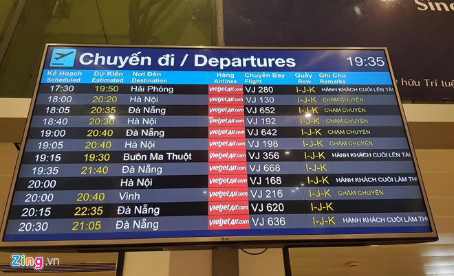 VietJet tiếp tục delay, khách không kịp về nhà trước ngày đầu tuần - 2 VietJet tiếp tục delay, khách không kịp về nhà trước ngày đầu tuần - 2