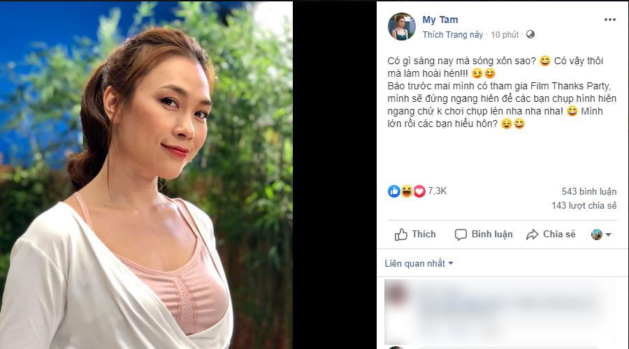Mỹ Tâm chính thức lên tiếng sau loạt ảnh 'nựng má' tình tứ Mai Tài Phến - 1 Mỹ Tâm chính thức lên tiếng sau loạt ảnh 'nựng má' tình tứ Mai Tài Phến - 1