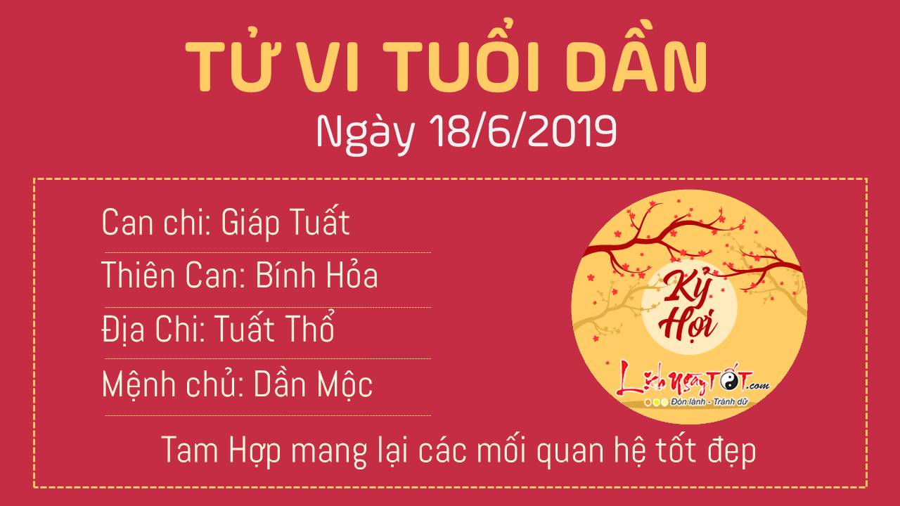 Tử vi thứ 3 ngày 18/6/2019 của 12 con giáp: Mão thăng tiến, Dậu bị ám hại - 2 Tử vi thứ 3 ngày 18/6/2019 của 12 con giáp: Mão thăng tiến, Dậu bị ám hại - 2