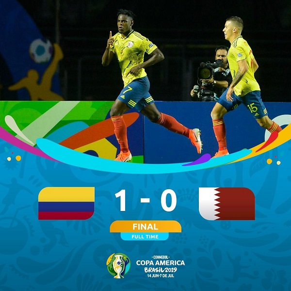 Qatar gục ngã trước Colombia sau bàn thua ở những phút cuối - 1 Qatar gục ngã trước Colombia sau bàn thua ở những phút cuối - 1