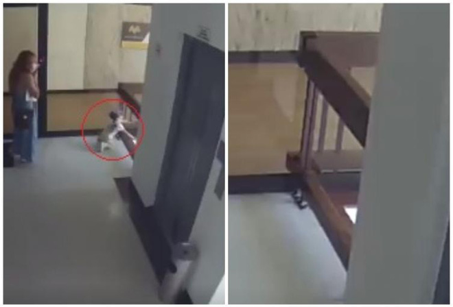 Thót tim cảnh tượng bé gái ngã lan can trước mặt người mẹ đang mải chơi điện thoại, 1 giây bất cẩn là cả đời hối hận - 4 Thót tim cảnh tượng bé gái ngã lan can trước mặt người mẹ đang mải chơi điện thoại, 1 giây bất cẩn là cả đời hối hận - 4