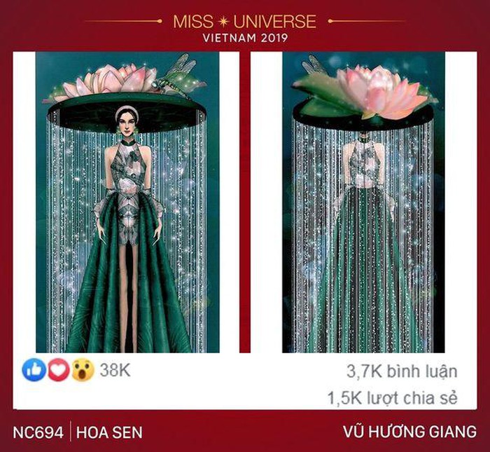 Cư dân mạng 'hết hồn' khi Bàn Thờ dẫn đầu Top 10 bộ Quốc phục được chọn nhiều nhất cho Hoàng Thùy thi Miss Universe - 4 Cư dân mạng 'hết hồn' khi Bàn Thờ dẫn đầu Top 10 bộ Quốc phục được chọn nhiều nhất cho Hoàng Thùy thi Miss Universe - 4