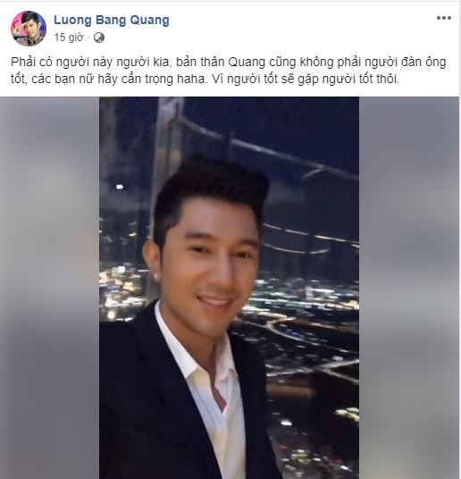 Ngân 98 tố bạn trai cũ ngoại tình ngay ở nhà, Lương Bằng Quang không đáp trả nhưng lại đăng trạng thái đầy ẩn ý - 2 Ngân 98 tố bạn trai cũ ngoại tình ngay ở nhà, Lương Bằng Quang không đáp trả nhưng lại đăng trạng thái đầy ẩn ý - 2