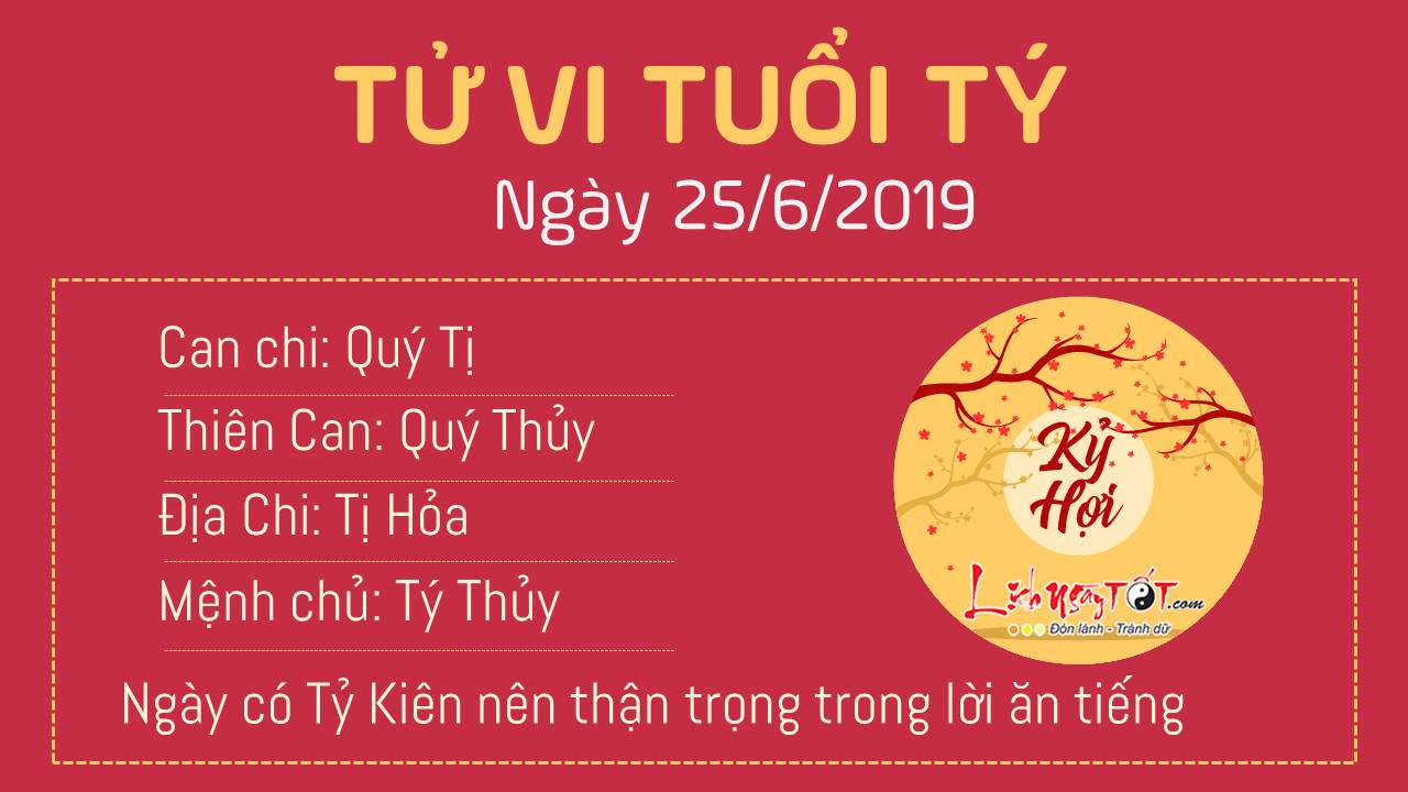 Tử vi thứ 3 ngày 25/6/2019 của 12 con giáp: Thìn thăng tiến, Thân gặp chuyện không may Tử vi thứ 3 ngày 25/6/2019 của 12 con giáp: Thìn thăng tiến, Thân gặp chuyện không may