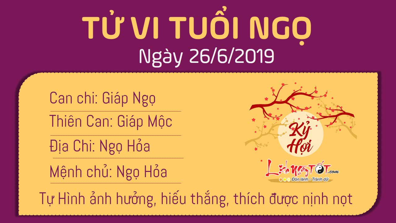 Tử vi thứ 4 ngày 26/6/2019 của 12 con giáp: Tuất trúng số, Thân gặp tai họa - 6 Tử vi thứ 4 ngày 26/6/2019 của 12 con giáp: Tuất trúng số, Thân gặp tai họa - 6