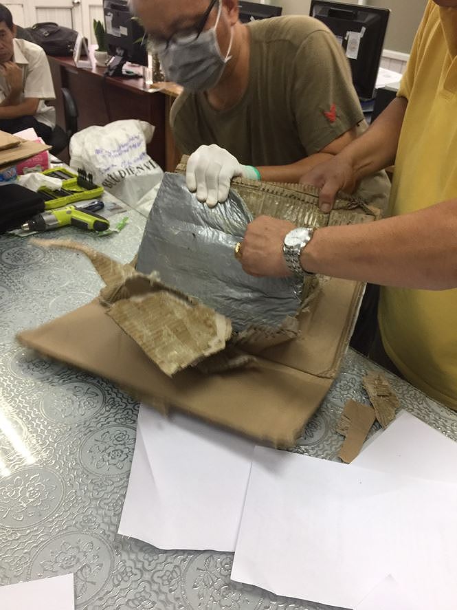 Ảnh: Vạch trần thủ đoạn nguỵ trang 14kg ma túy để vận chuyển đường hàng không - 4 Ảnh: Vạch trần thủ đoạn nguỵ trang 14kg ma túy để vận chuyển đường hàng không - 4