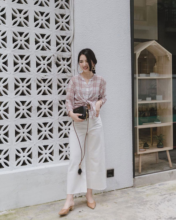 Jeans trắng phẳng phiu và 12 gợi ý mix&match dành cho chị em muốn thay mới hoàn toàn style công sở - 11 Jeans trắng phẳng phiu và 12 gợi ý mix&match dành cho chị em muốn thay mới hoàn toàn style công sở - 11