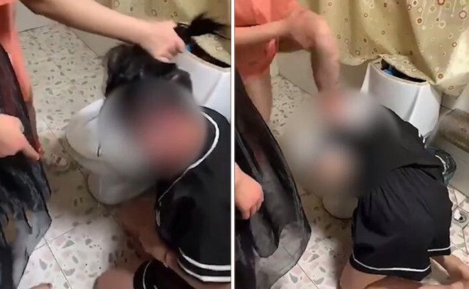 Thực hư đoạn clip cô bé 13 tuổi bị ép uống nước tiểu vì không chịu đến quán karaoke tiếp khách khiến cư dân mạng phẫn nộ Thực hư đoạn clip cô bé 13 tuổi bị ép uống nước tiểu vì không chịu đến quán karaoke tiếp khách khiến cư dân mạng phẫn nộ