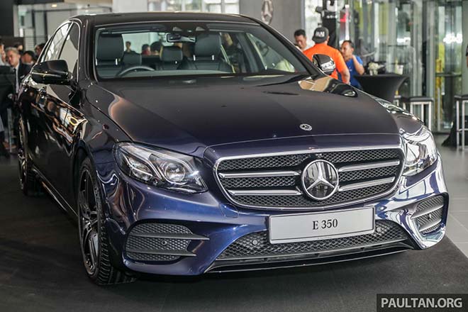 Chi tiết hình ảnh Mercedes-Benz E350 AMG Line sắp ra mắt tại Việt Nam - 1 Chi tiết hình ảnh Mercedes-Benz E350 AMG Line sắp ra mắt tại Việt Nam - 1