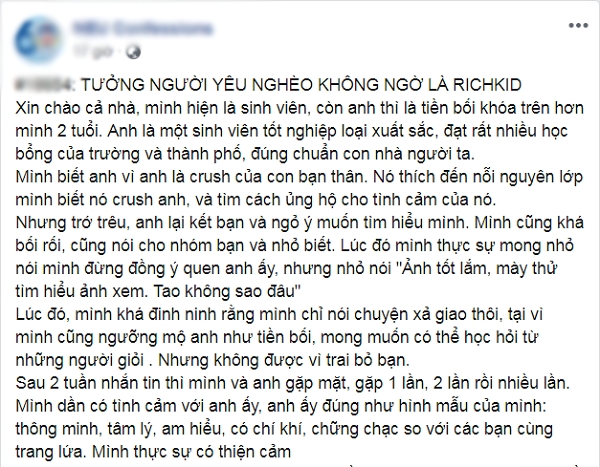 Hẹn hò với crush của bạn thân, cô nàng 'giật thót' hơn nữa khi biết thân thế thực của bạn trai - 1 Hẹn hò với crush của bạn thân, cô nàng 'giật thót' hơn nữa khi biết thân thế thực của bạn trai - 1