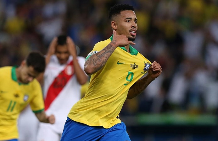 Brazil 3-1 Peru: Gabriel Jesus rực sáng rồi nhận thẻ đỏ, Brazil trở lại ngôi vương Nam Mỹ sau 12 năm Brazil 3-1 Peru: Gabriel Jesus rực sáng rồi nhận thẻ đỏ, Brazil trở lại ngôi vương Nam Mỹ sau 12 năm