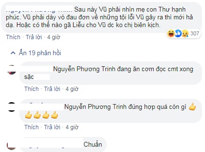 Quá phẫn nộ, fan Về nhà đi con đòi 'gả' Liễu cho Vũ để 'xứng đôi vừa lứa' - 2 Quá phẫn nộ, fan Về nhà đi con đòi 'gả' Liễu cho Vũ để 'xứng đôi vừa lứa' - 2
