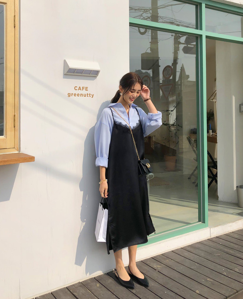 Áo sơ mi không nhạt nhẽo, nhưng sẽ sành điệu và hút mắt hơn hẳn nếu bạn biến tấu theo 4 cách sau - 12 Áo sơ mi không nhạt nhẽo, nhưng sẽ sành điệu và hút mắt hơn hẳn nếu bạn biến tấu theo 4 cách sau - 12