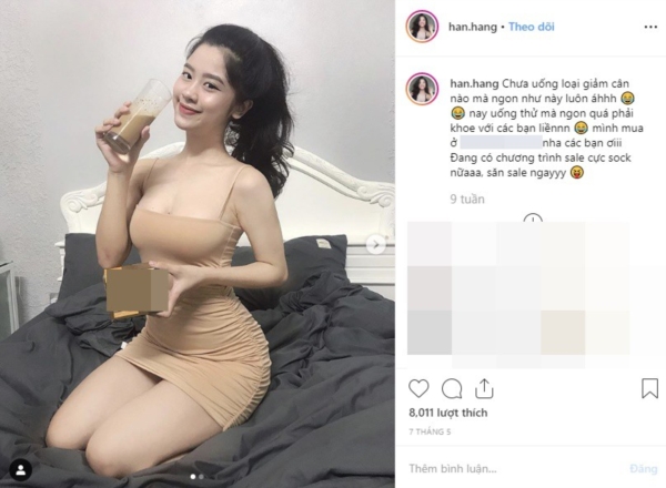 Sau bạn gái Quang Hải, thêm một hot girl quảng cáo cùng lúc nhiều loại giảm cân nở ngực, hội chị em mua hàng online cẩn thận - 6 Sau bạn gái Quang Hải, thêm một hot girl quảng cáo cùng lúc nhiều loại giảm cân nở ngực, hội chị em mua hàng online cẩn thận - 6