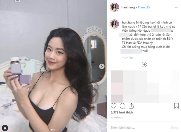 Sau bạn gái Quang Hải, thêm một hot girl quảng cáo cùng lúc nhiều loại giảm cân nở ngực, hội chị em mua hàng online cẩn thận - 9 Sau bạn gái Quang Hải, thêm một hot girl quảng cáo cùng lúc nhiều loại giảm cân nở ngực, hội chị em mua hàng online cẩn thận - 9