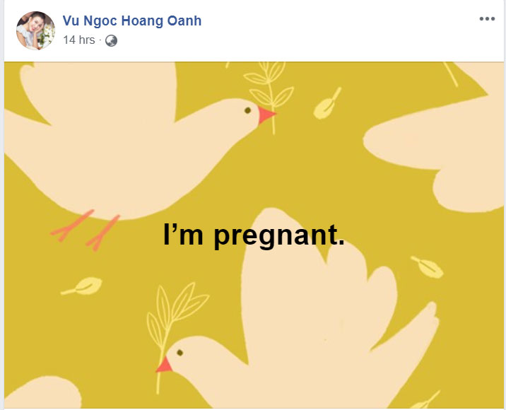 Á hậu Hoàng Oanh bất ngờ thông báo mang thai sau 5 tháng công bố có tình mới? Á hậu Hoàng Oanh bất ngờ thông báo mang thai sau 5 tháng công bố có tình mới?