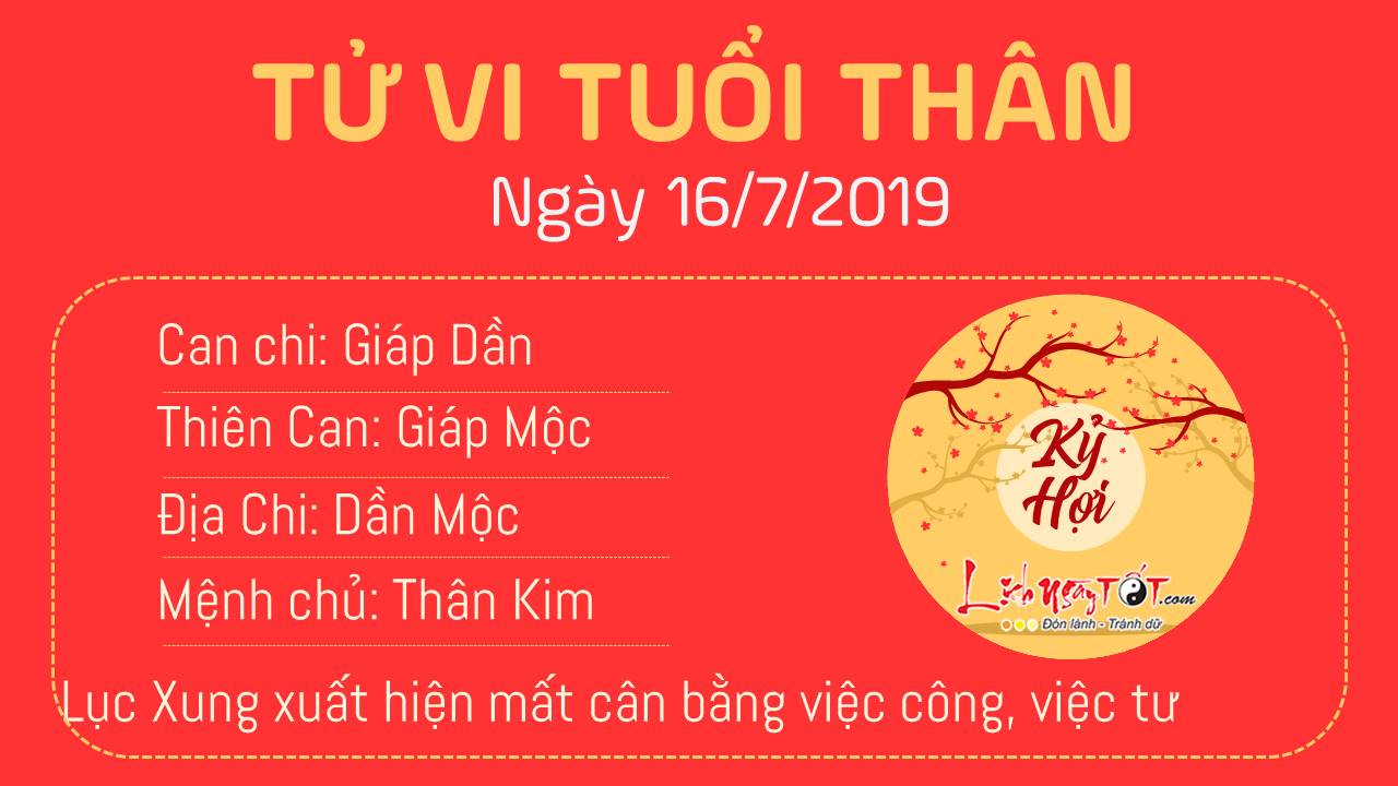 Tử vi thứ 3 ngày 16/7/2019 của 12 con giáp: Mùi thăng tiến, Tị bị tiểu nhân chơi xấu - 8 Tử vi thứ 3 ngày 16/7/2019 của 12 con giáp: Mùi thăng tiến, Tị bị tiểu nhân chơi xấu - 8