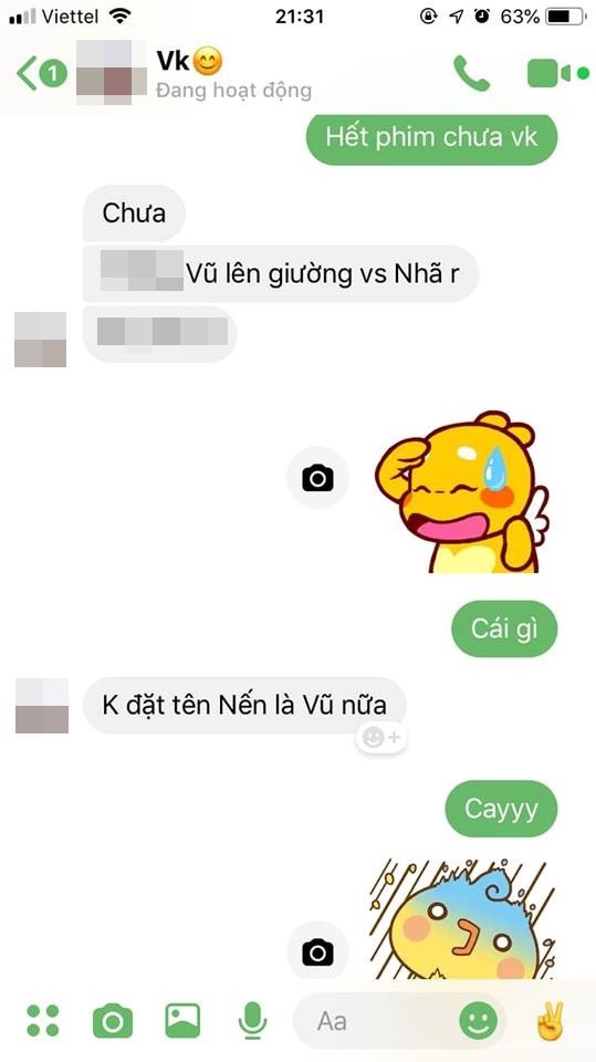 Phẫn nộ vì thấy cảnh Vũ lên giường với Nhã, mẹ trẻ đổi luôn tên con trai, dân mạng biết chuyện liền đề nghị đổi luôn thành tên này - 1 Phẫn nộ vì thấy cảnh Vũ lên giường với Nhã, mẹ trẻ đổi luôn tên con trai, dân mạng biết chuyện liền đề nghị đổi luôn thành tên này - 1