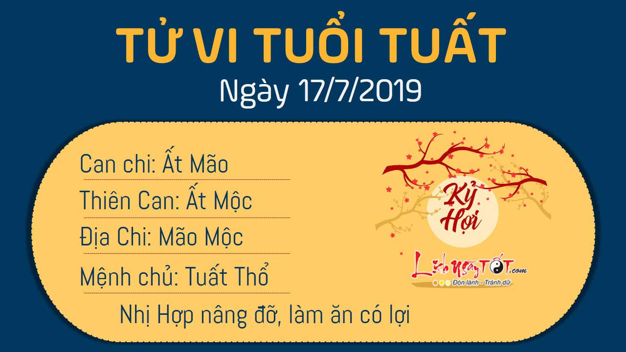 Tử vi thứ 4 ngày 17/7/2019 của 12 con giáp: Thân thăng tiến, Mão tranh chấp với đồng nghiệp - 10 Tử vi thứ 4 ngày 17/7/2019 của 12 con giáp: Thân thăng tiến, Mão tranh chấp với đồng nghiệp - 10