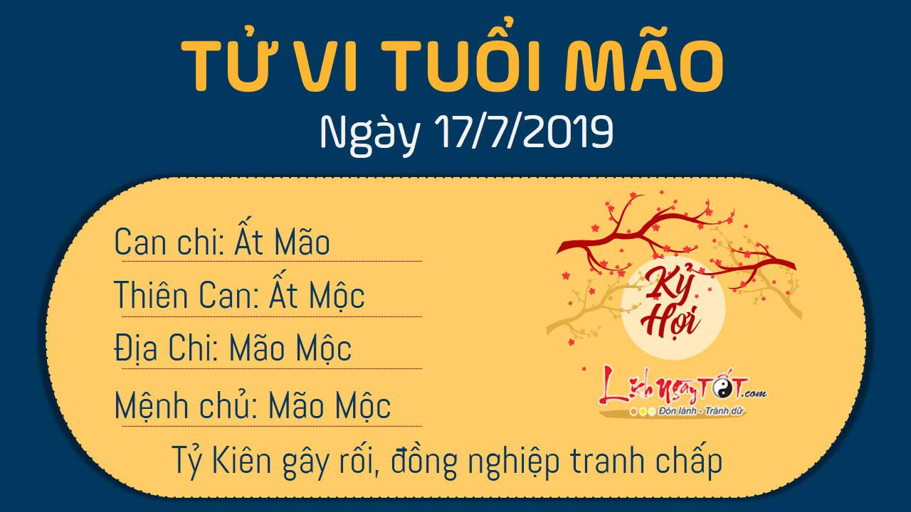 Tử vi thứ 4 ngày 17/7/2019 của 12 con giáp: Thân thăng tiến, Mão tranh chấp với đồng nghiệp - 3 Tử vi thứ 4 ngày 17/7/2019 của 12 con giáp: Thân thăng tiến, Mão tranh chấp với đồng nghiệp - 3