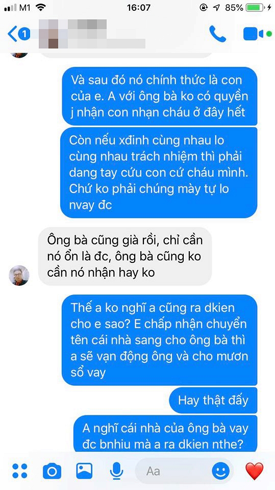 Giữa lúc con cần 4 tỉ để thay tủy, Minh Hiền nhắn cho bố của con trai thì được đáp trả: 'Em tự lo đi' - 6 Giữa lúc con cần 4 tỉ để thay tủy, Minh Hiền nhắn cho bố của con trai thì được đáp trả: 'Em tự lo đi' - 6
