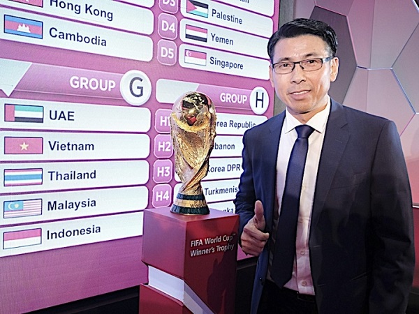 HLV Malaysia lạc quan khi rơi vào bảng đấu có ĐT Việt Nam ở vòng loại World Cup HLV Malaysia lạc quan khi rơi vào bảng đấu có ĐT Việt Nam ở vòng loại World Cup