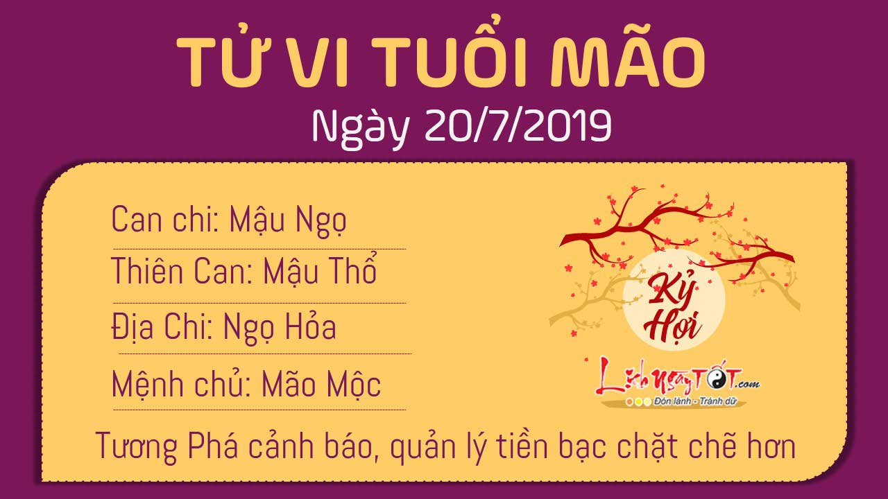 Tử vi thứ 7 ngày 20/7/2019 của 12 con giáp: Tị được quý nhân giúp, Mão phá tài - 3 Tử vi thứ 7 ngày 20/7/2019 của 12 con giáp: Tị được quý nhân giúp, Mão phá tài - 3