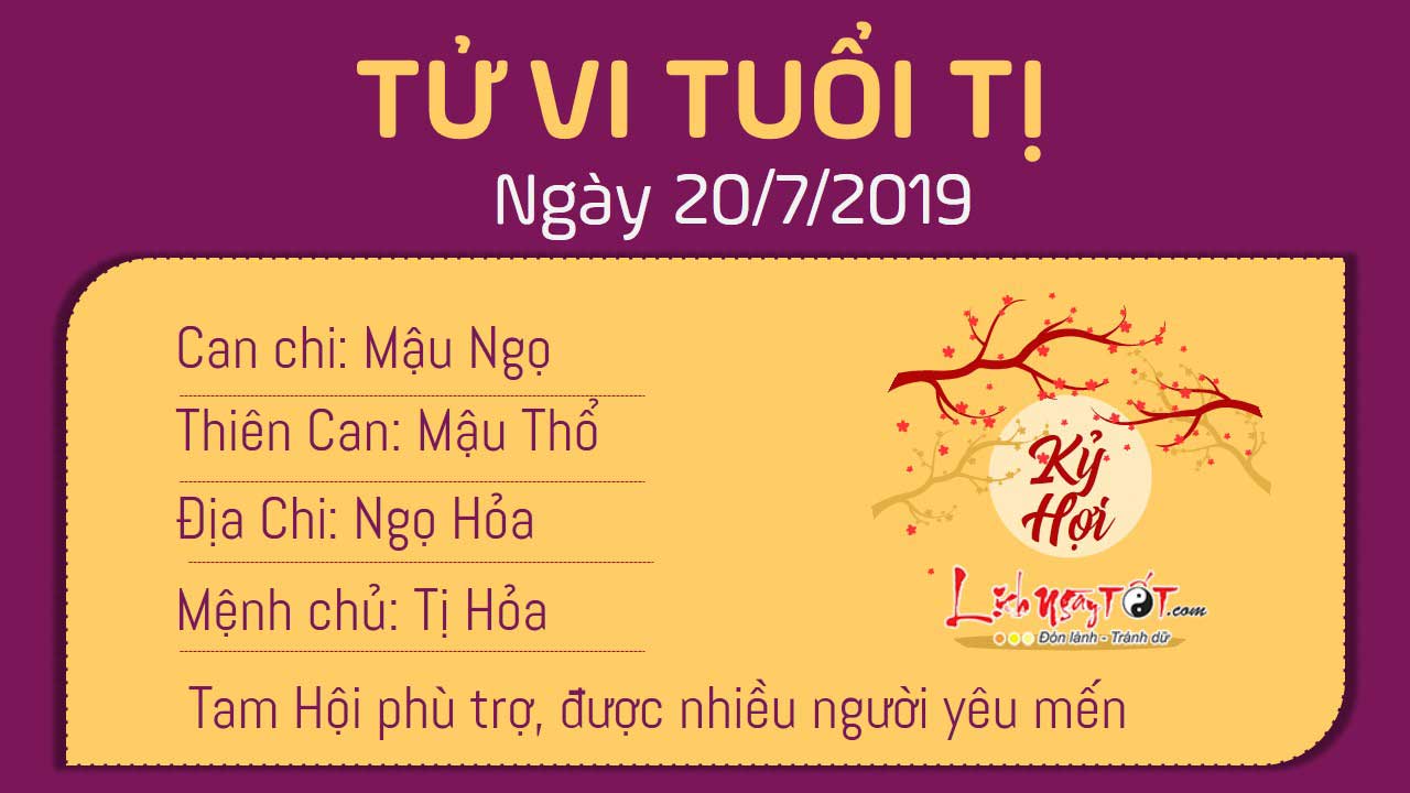 Tử vi thứ 7 ngày 20/7/2019 của 12 con giáp: Tị được quý nhân giúp, Mão phá tài - 5 Tử vi thứ 7 ngày 20/7/2019 của 12 con giáp: Tị được quý nhân giúp, Mão phá tài - 5
