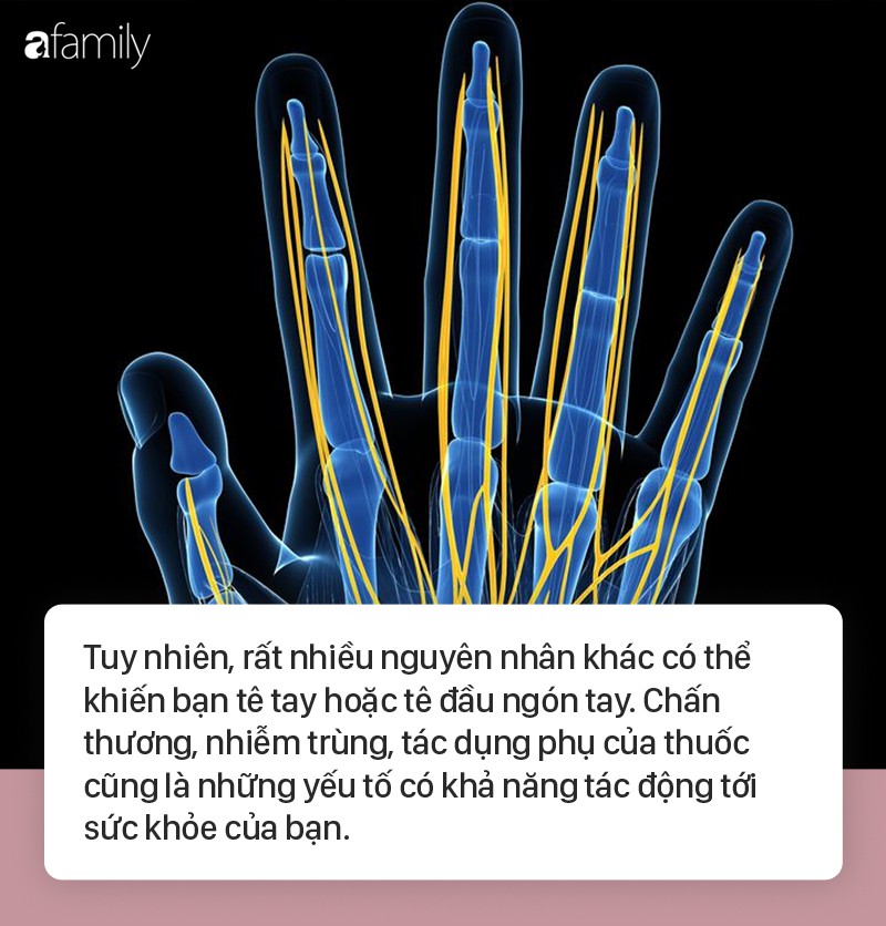 Dấu hiệu đau nhói, tê đầu ngón tay cảnh báo những vấn đề sức khỏe cực nghiêm trọng Dấu hiệu đau nhói, tê đầu ngón tay cảnh báo những vấn đề sức khỏe cực nghiêm trọng
