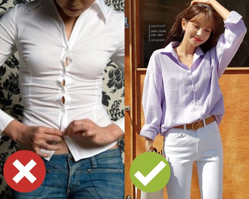 Còn đâu duyên dáng và thanh lịch khi nàng công sở mặc áo sơ mi mà vướng 4 lỗi sau? - 2 Còn đâu duyên dáng và thanh lịch khi nàng công sở mặc áo sơ mi mà vướng 4 lỗi sau? - 2