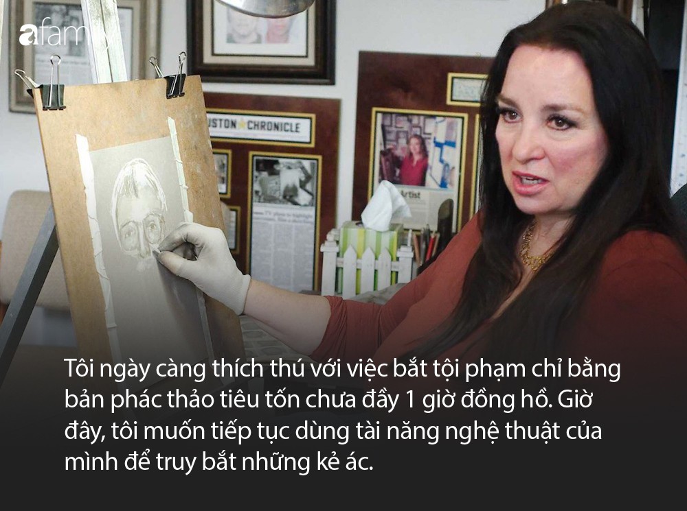 Bị cưỡng bức ở tuổi 21, ngôi sao trẻ chiến đấu với nỗi ám ảnh và trở thành nữ họa sĩ vẽ tội phạm giúp cảnh sát phá giải hơn 1.000 vụ án - 9 Bị cưỡng bức ở tuổi 21, ngôi sao trẻ chiến đấu với nỗi ám ảnh và trở thành nữ họa sĩ vẽ tội phạm giúp cảnh sát phá giải hơn 1.000 vụ án - 9