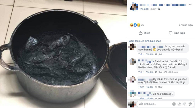 Tự tay đăng ảnh nồi cá kho cháy đen của chị dâu nhưng khi nghe cư dân mạng phê phán, em chồng lại có hành động gây sốc thế này Tự tay đăng ảnh nồi cá kho cháy đen của chị dâu nhưng khi nghe cư dân mạng phê phán, em chồng lại có hành động gây sốc thế này