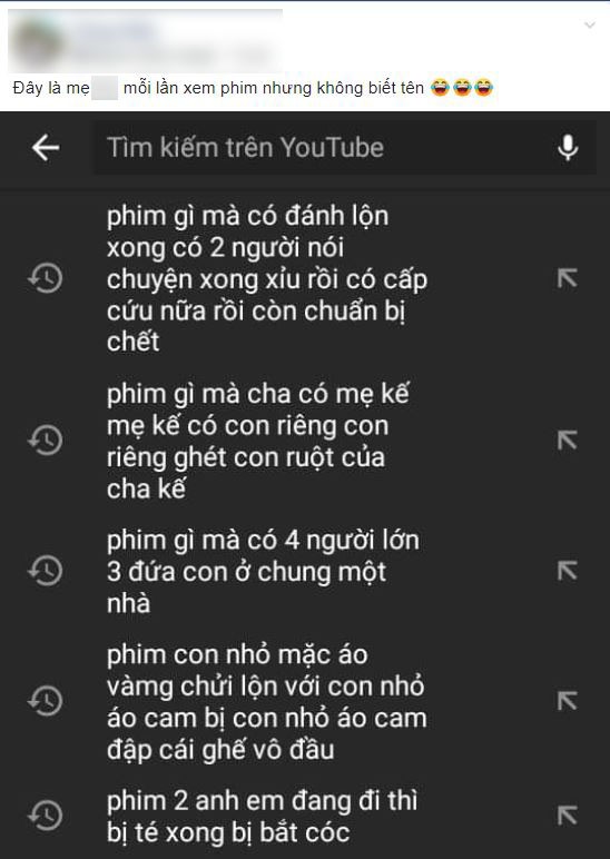 Con trai 'kể xấu' mẹ tìm phim trên mạng theo cách cực bá đạo, dân mạng ôm bụng cười ngặt nghẽo khi thấy bằng chứng Con trai 'kể xấu' mẹ tìm phim trên mạng theo cách cực bá đạo, dân mạng ôm bụng cười ngặt nghẽo khi thấy bằng chứng