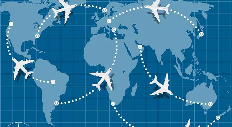 Tại sao máy bay lại không bay theo đường thẳng mà phải đi theo đường vòng cung? Tại sao máy bay lại không bay theo đường thẳng mà phải đi theo đường vòng cung?