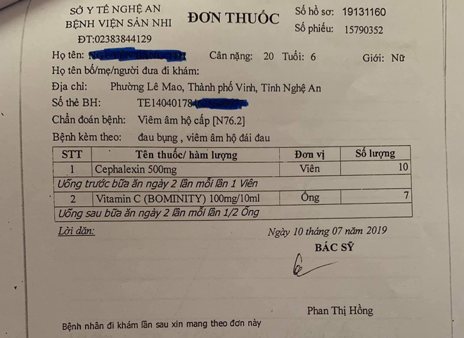Vụ nhóm người bị tố xâm hại tình dục bé gái 6 tuổi: Sau gần 2 tháng, bé vẫn hoảng sợ kêu đau - 1 Vụ nhóm người bị tố xâm hại tình dục bé gái 6 tuổi: Sau gần 2 tháng, bé vẫn hoảng sợ kêu đau - 1