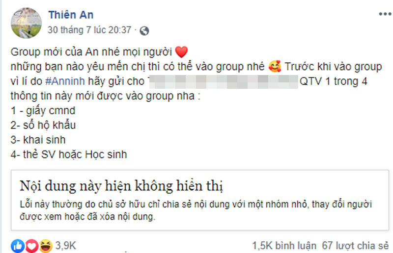 'Bạn gái' của Jack trong MV Sóng gió gây tranh cãi khi yêu cầu fan tham gia group người hâm mộ phải trình đầy đủ chứng minh thư, hộ khẩu - 4 'Bạn gái' của Jack trong MV Sóng gió gây tranh cãi khi yêu cầu fan tham gia group người hâm mộ phải trình đầy đủ chứng minh thư, hộ khẩu - 4