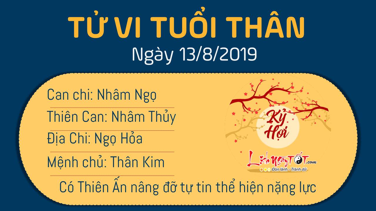 Tử vi thứ 3 ngày 13/8/2019 của 12 con giáp: Thân được nâng đỡ, Thìn cẩn thận tai nạn - 8 Tử vi thứ 3 ngày 13/8/2019 của 12 con giáp: Thân được nâng đỡ, Thìn cẩn thận tai nạn - 8