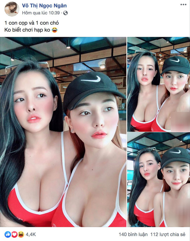 Chia tay Lương Bằng Quang, Ngân 98 thân thiết lại với đàn em Mon 2k trong bộ ảnh khoe ngực ngồn ngộn Chia tay Lương Bằng Quang, Ngân 98 thân thiết lại với đàn em Mon 2k trong bộ ảnh khoe ngực ngồn ngộn