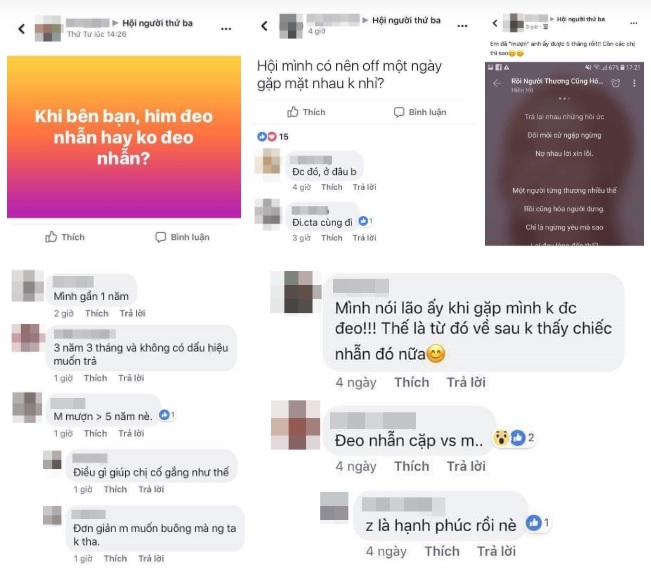 Góc 'mượn' chồng: Chị em lại sôi sùng sục khi thấy hàng loạt bài đăng của 'Hội người thứ ba' công khai khoe chiến tích - 1 Góc 'mượn' chồng: Chị em lại sôi sùng sục khi thấy hàng loạt bài đăng của 'Hội người thứ ba' công khai khoe chiến tích - 1