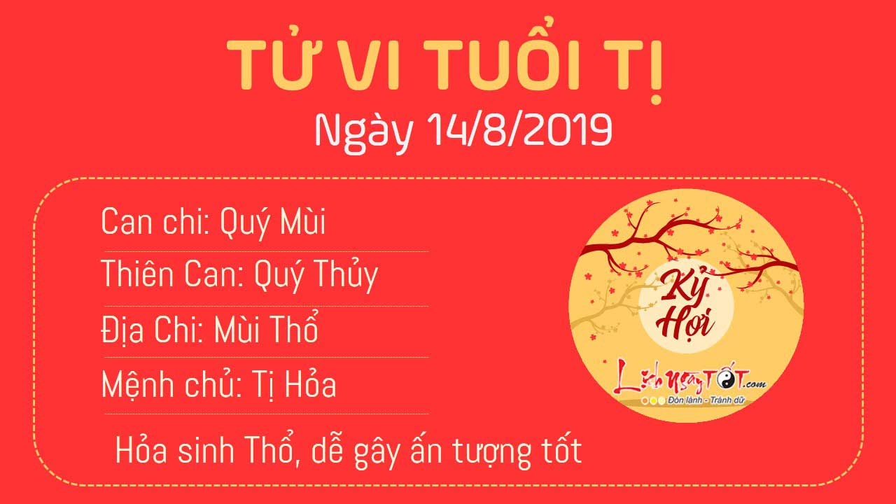 Tử vi thứ 4 ngày 14/8/2019 của 12 con giáp: Mão công việc thuận lợi, Hợi rơi vào tranh đoạt - 5 Tử vi thứ 4 ngày 14/8/2019 của 12 con giáp: Mão công việc thuận lợi, Hợi rơi vào tranh đoạt - 5