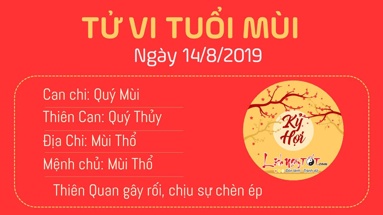 Tử vi thứ 4 ngày 14/8/2019 của 12 con giáp: Mão công việc thuận lợi, Hợi rơi vào tranh đoạt - 7 Tử vi thứ 4 ngày 14/8/2019 của 12 con giáp: Mão công việc thuận lợi, Hợi rơi vào tranh đoạt - 7