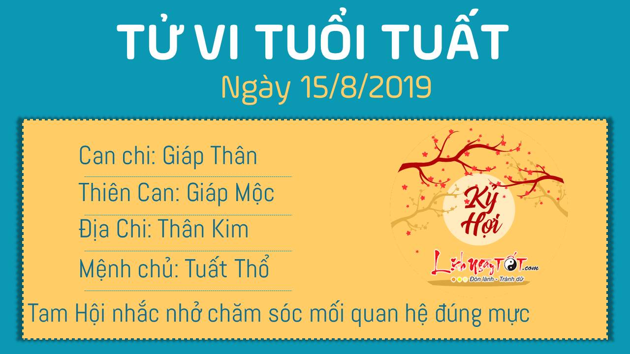 Tử vi Thứ 5 ngày 15/8/2019 của 12 con giáp: Sửu túi tiền rủng rỉnh, Mão gặp sự cố - 10 Tử vi Thứ 5 ngày 15/8/2019 của 12 con giáp: Sửu túi tiền rủng rỉnh, Mão gặp sự cố - 10