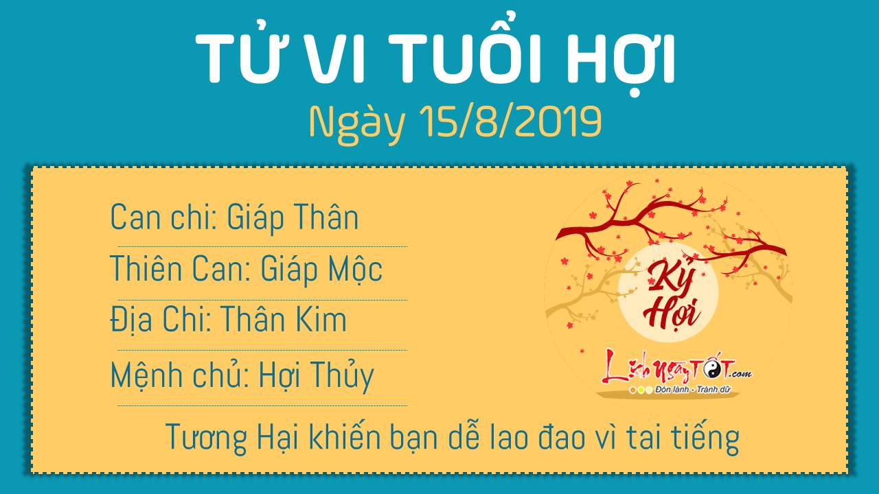 Tử vi Thứ 5 ngày 15/8/2019 của 12 con giáp: Sửu túi tiền rủng rỉnh, Mão gặp sự cố - 11 Tử vi Thứ 5 ngày 15/8/2019 của 12 con giáp: Sửu túi tiền rủng rỉnh, Mão gặp sự cố - 11