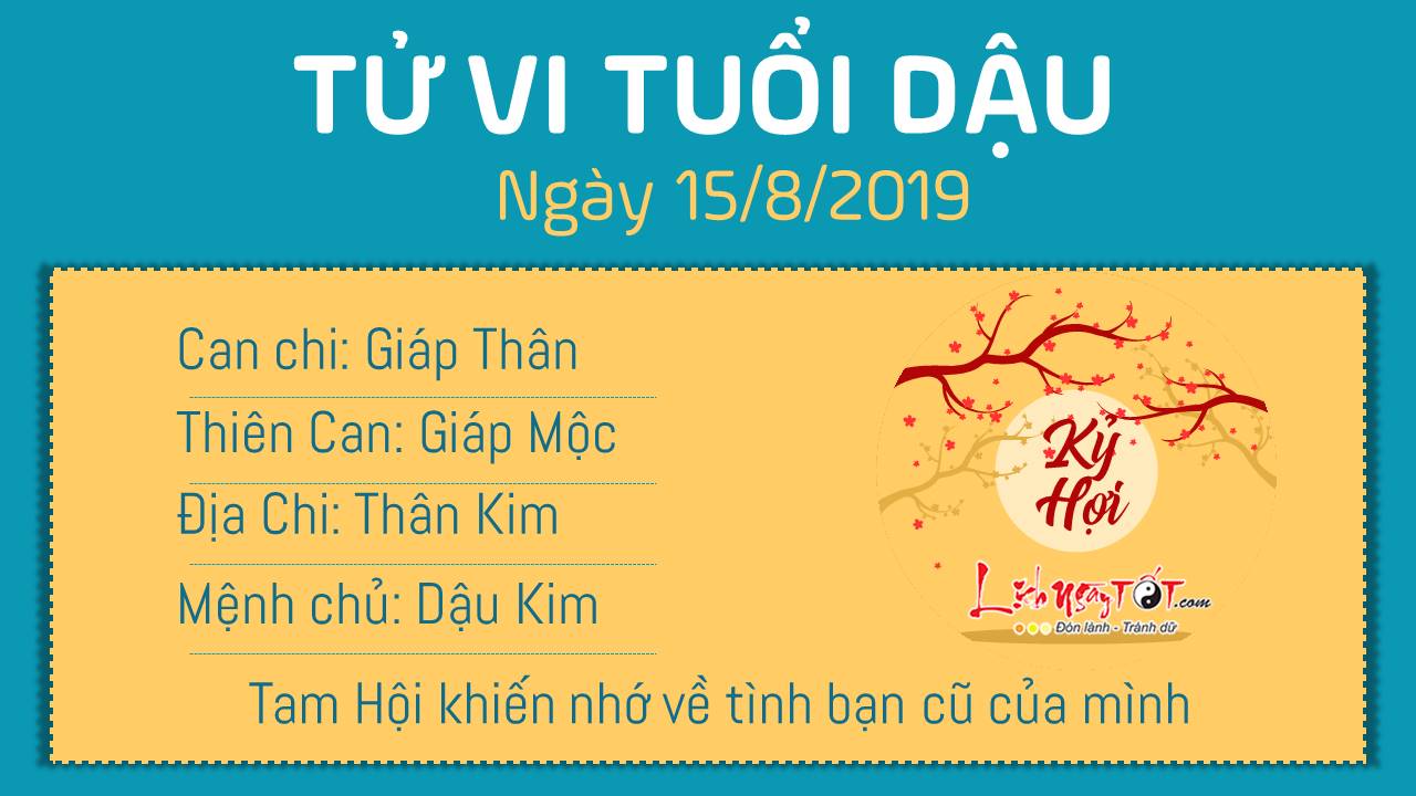 Tử vi Thứ 5 ngày 15/8/2019 của 12 con giáp: Sửu túi tiền rủng rỉnh, Mão gặp sự cố - 9 Tử vi Thứ 5 ngày 15/8/2019 của 12 con giáp: Sửu túi tiền rủng rỉnh, Mão gặp sự cố - 9