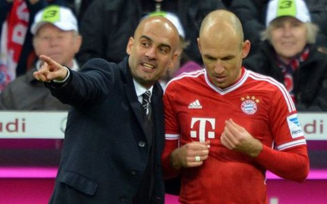 Arjen Robben: 'Pep Guardiola là HLV giỏi nhất' Arjen Robben: 'Pep Guardiola là HLV giỏi nhất'