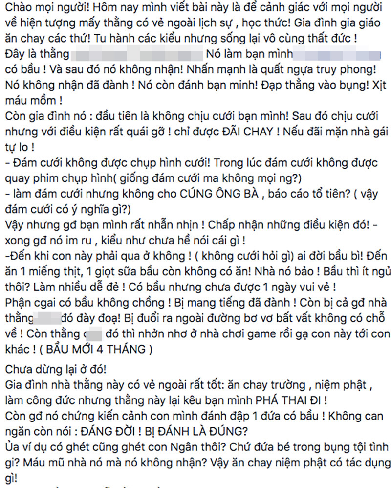 Làm bạn gái có bầu 4 tháng không chịu cưới, thanh niên còn hành hung đạp vào bụng, đấm chảy máu mồm cô gái Làm bạn gái có bầu 4 tháng không chịu cưới, thanh niên còn hành hung đạp vào bụng, đấm chảy máu mồm cô gái